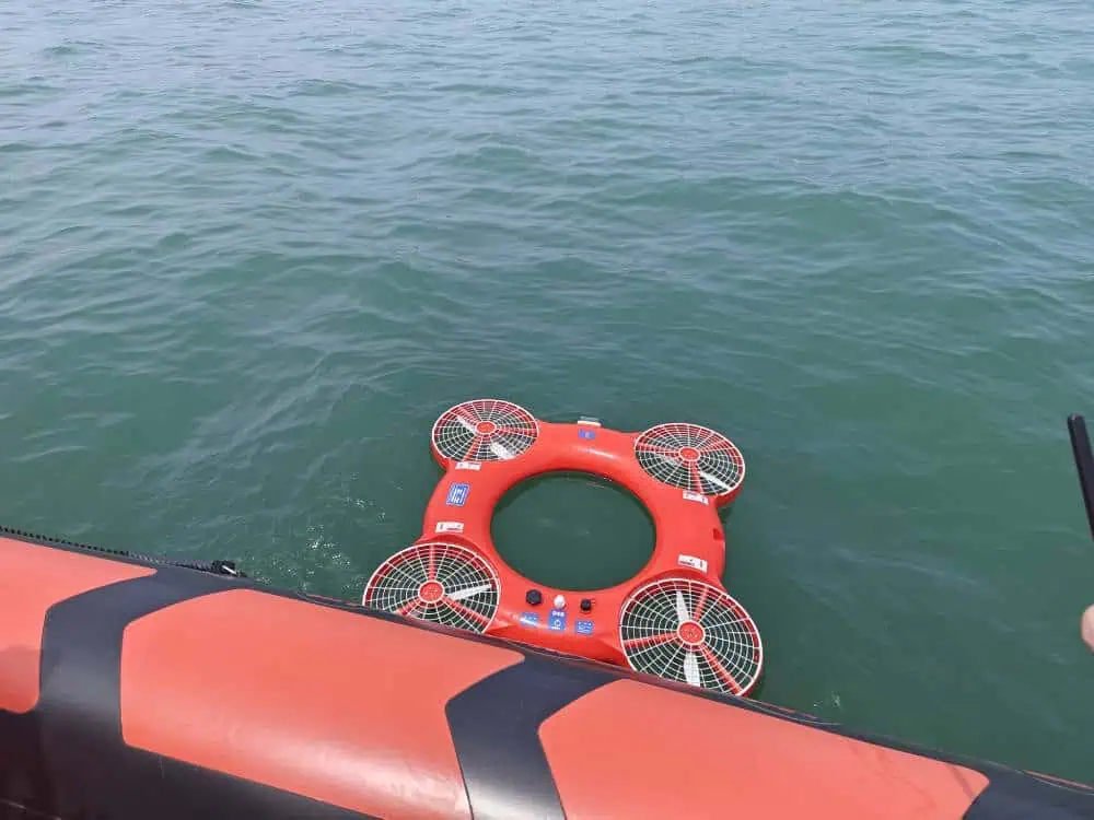 Ciambella salvagente: il nuovo drone cinese per soccorsi in mare