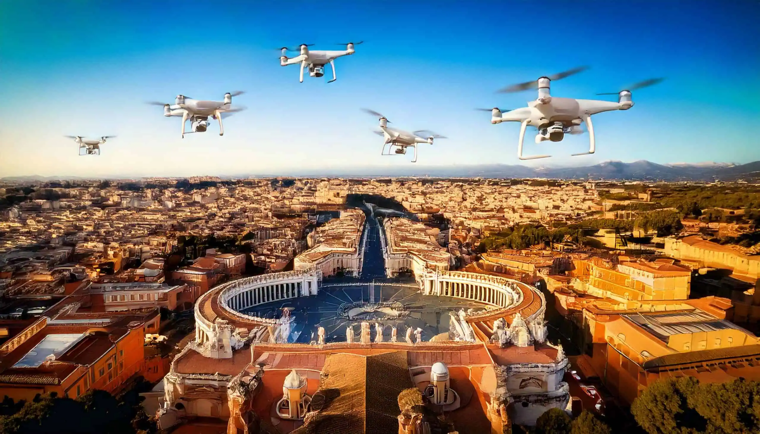 Droni non autorizzati, allarme in vista del Giubileo 2025