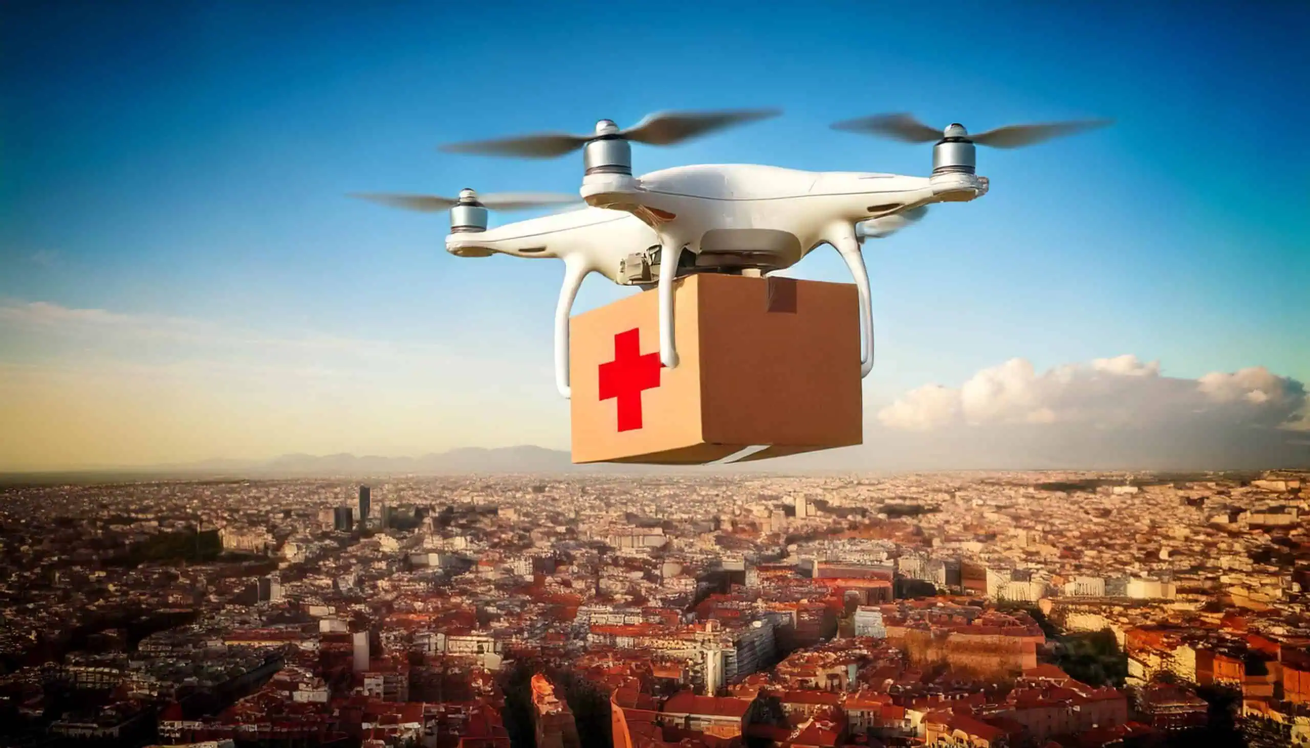 Materiale biomedicale trasportato da droni: il progetto di Parma