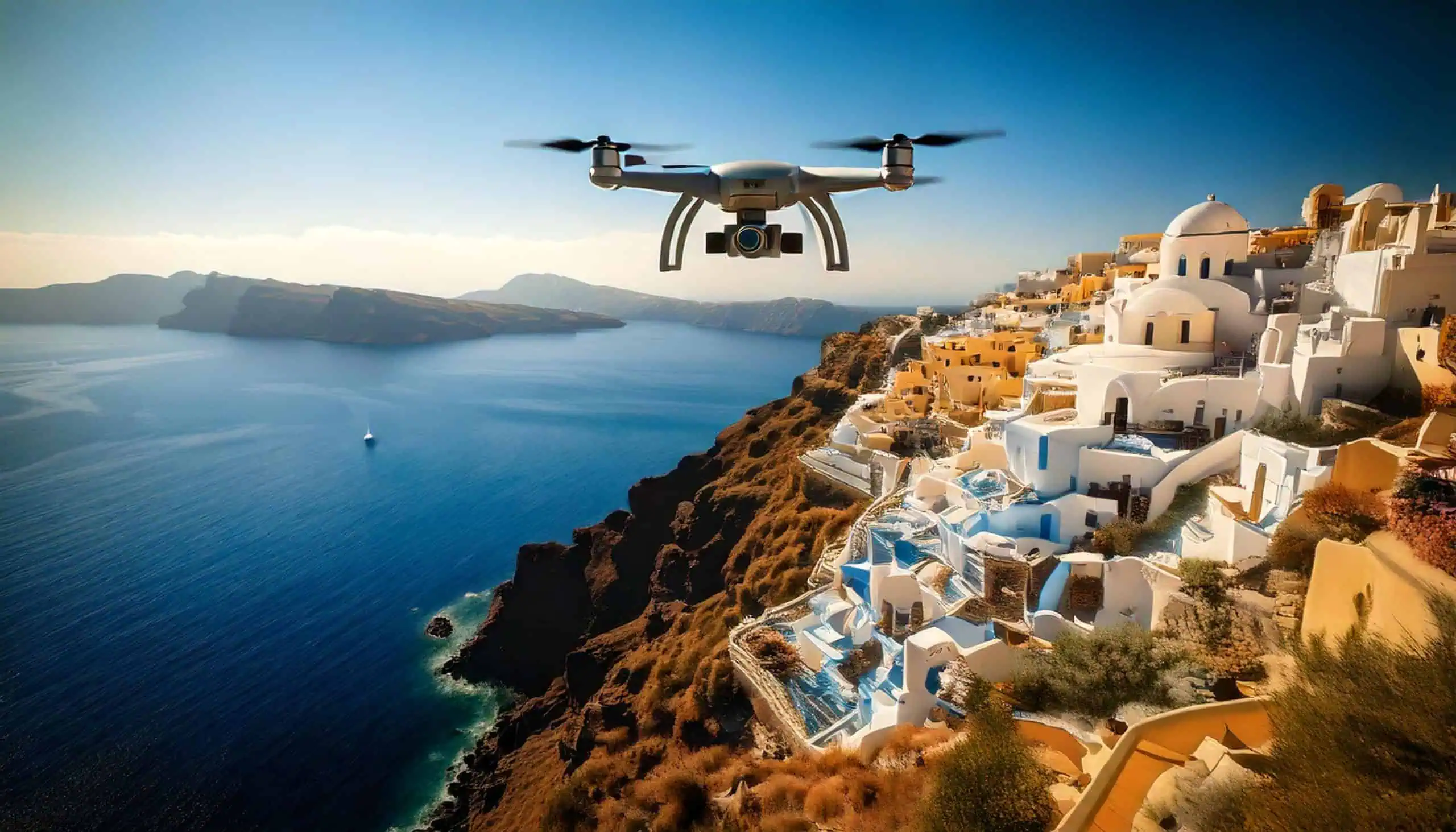 Santorini si prepara al possibile terremoto anche con i droni