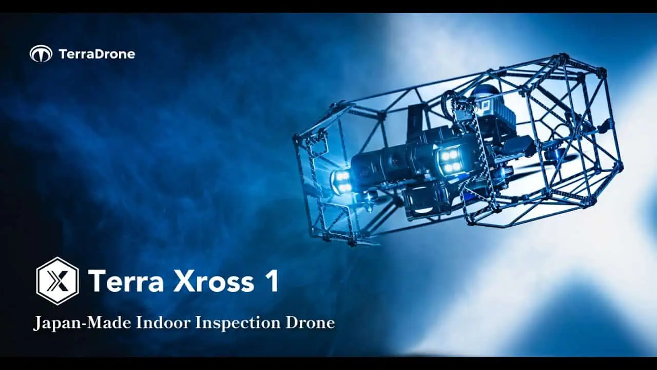 Ispezioni indoor più sicure con il drone Terra Xross 1