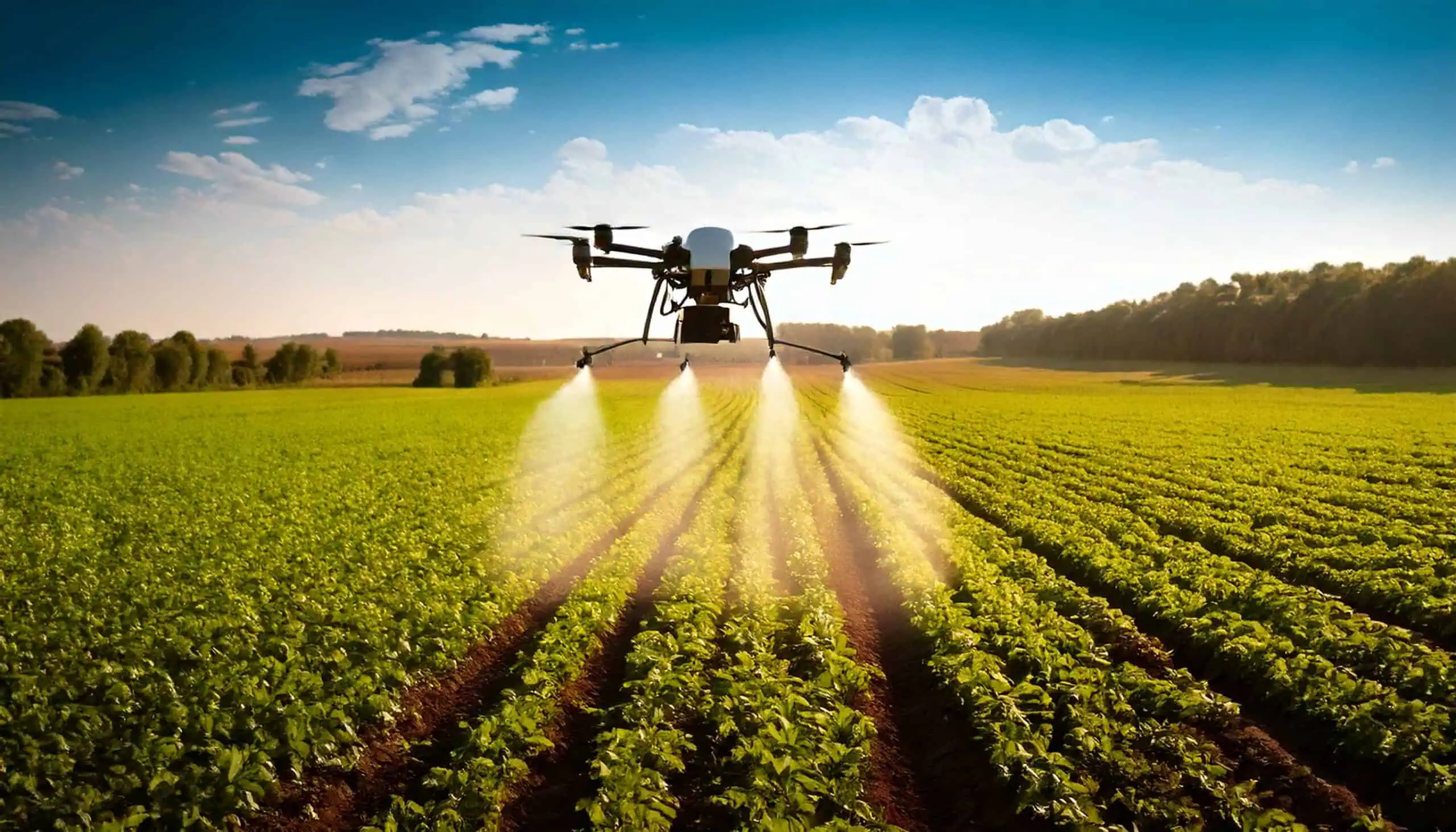 Irrorazione agricola più efficiente grazie al nuovo drone giapponese