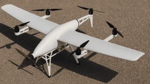 Progetto VTOL Stampato in 3D: il Drone di Tsung Xu Vola 130 Miglia in 3 Ore