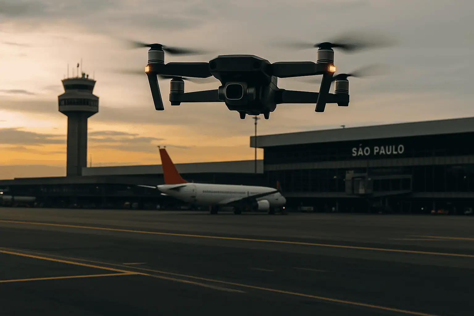 Droni dei Narcos: Bloccato l’Aeroporto di San Paolo, Allarme Sicurezza Globale