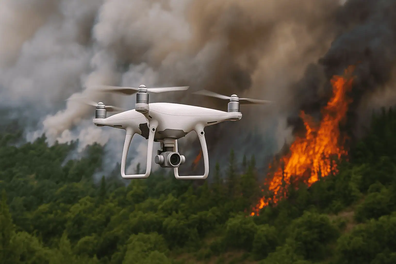 Campagna antincendio in Sardegna: successo dei droni nel progetto TEMA