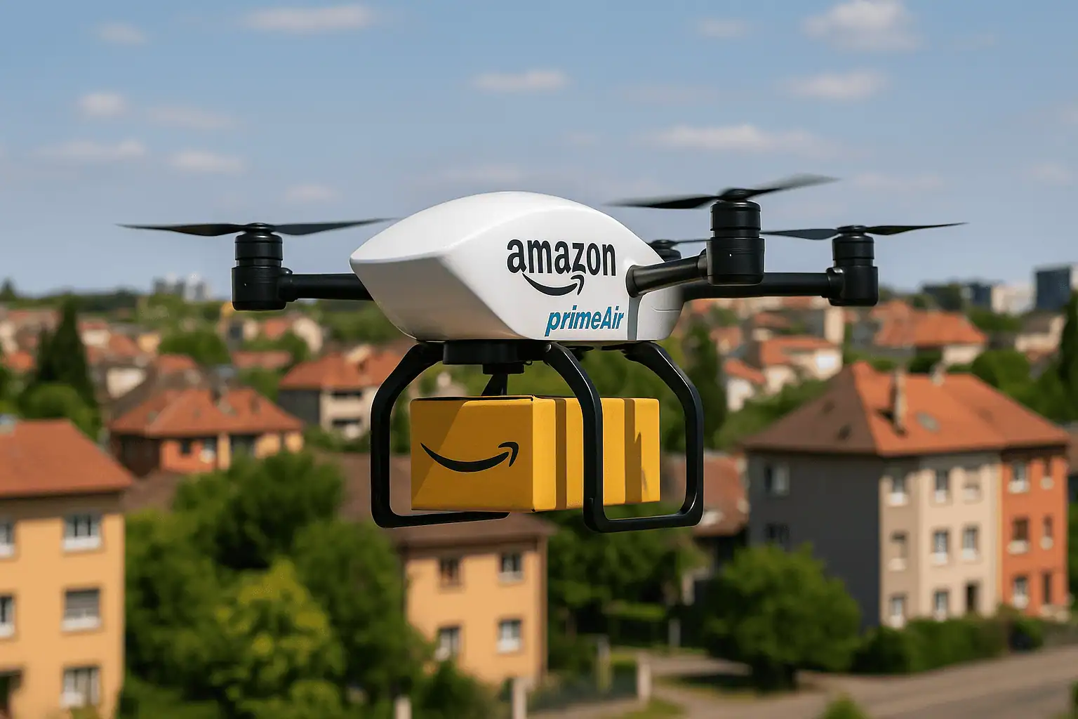 Amazon avvia in Europa le consegne con droni: prime tratte in Spagna e Germania