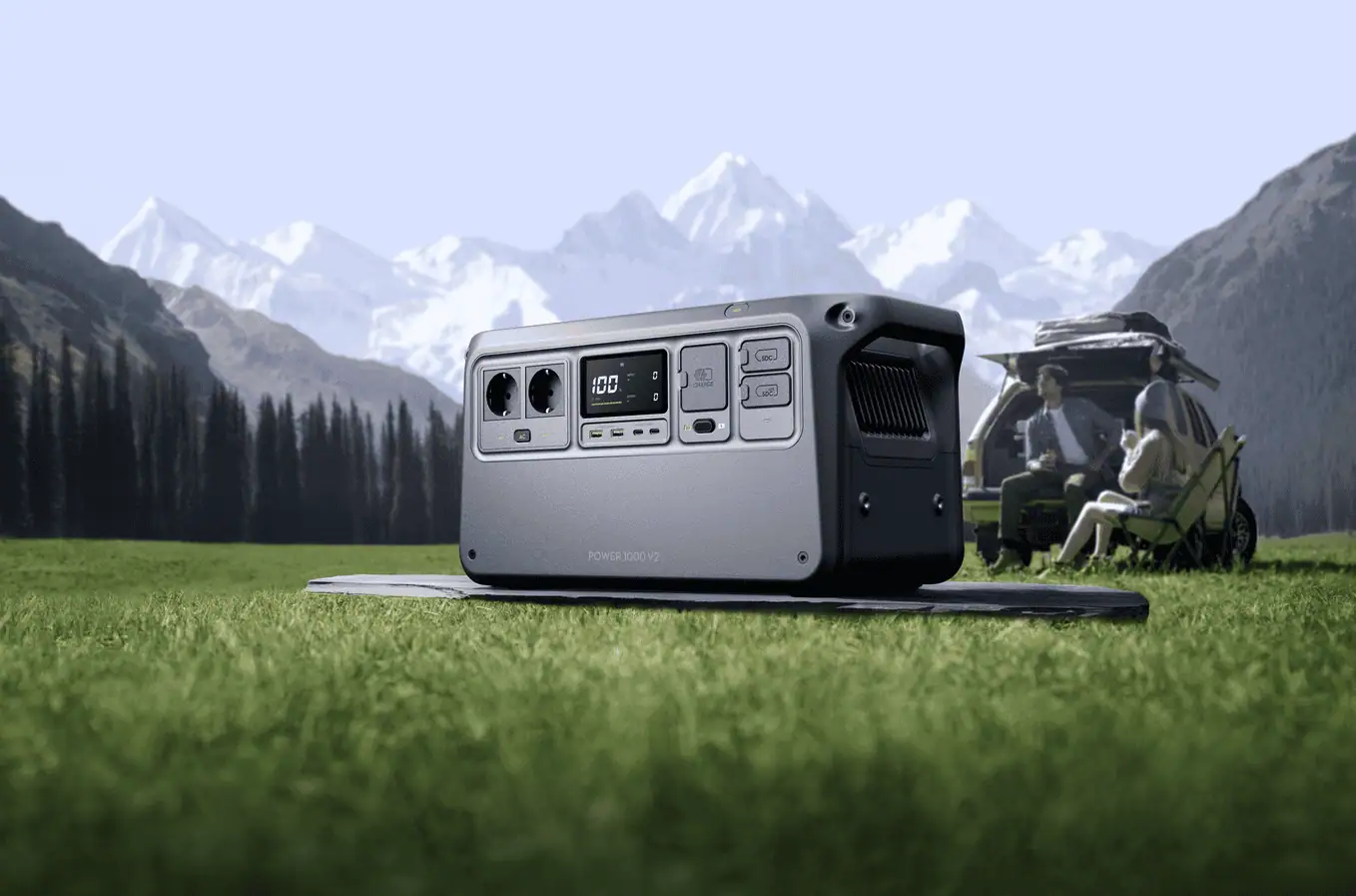 DJI Power 1000 V2: 2600W di energia portatile per droni, campeggio e professionisti