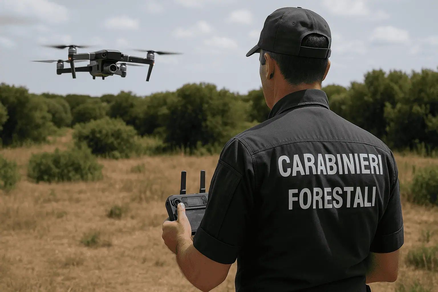 Carabinieri Forestali Puglia: droni contro discariche illegali e rifiuti tossici