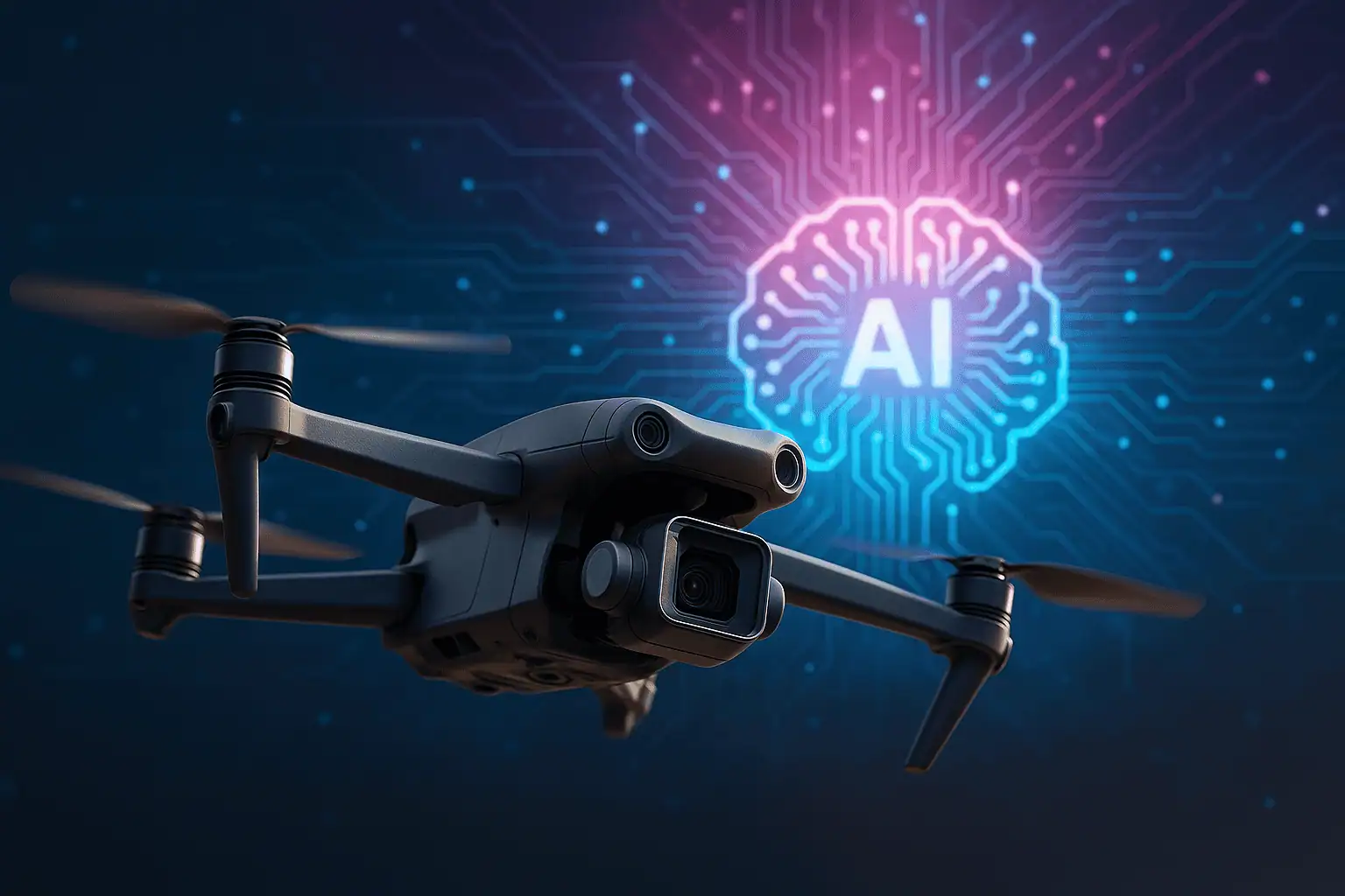 Droni DJI e intelligenza artificiale: cosa cambia nel 2025