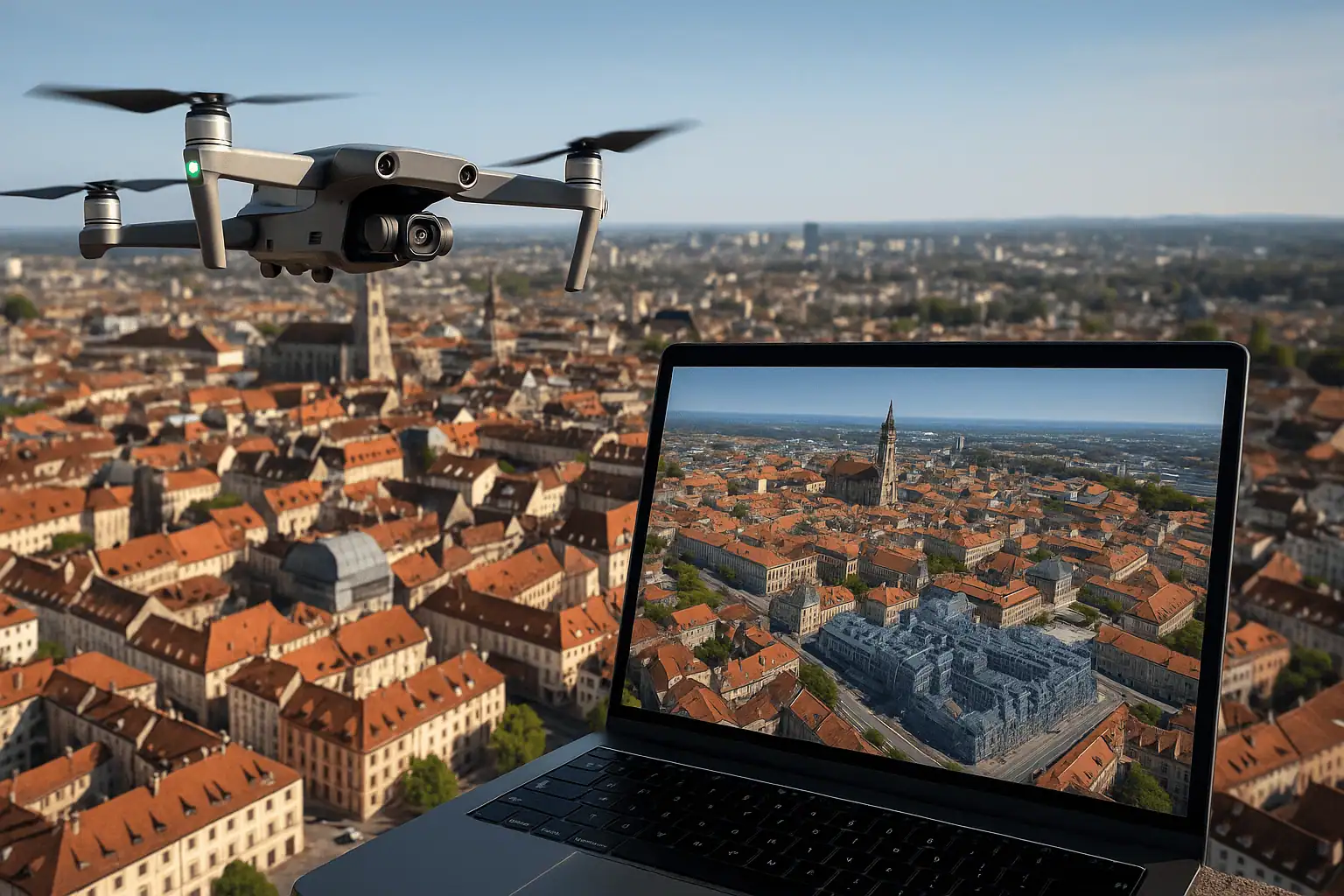 Dal drone al 3D: come nasce una città digitale in Agisoft Metashape