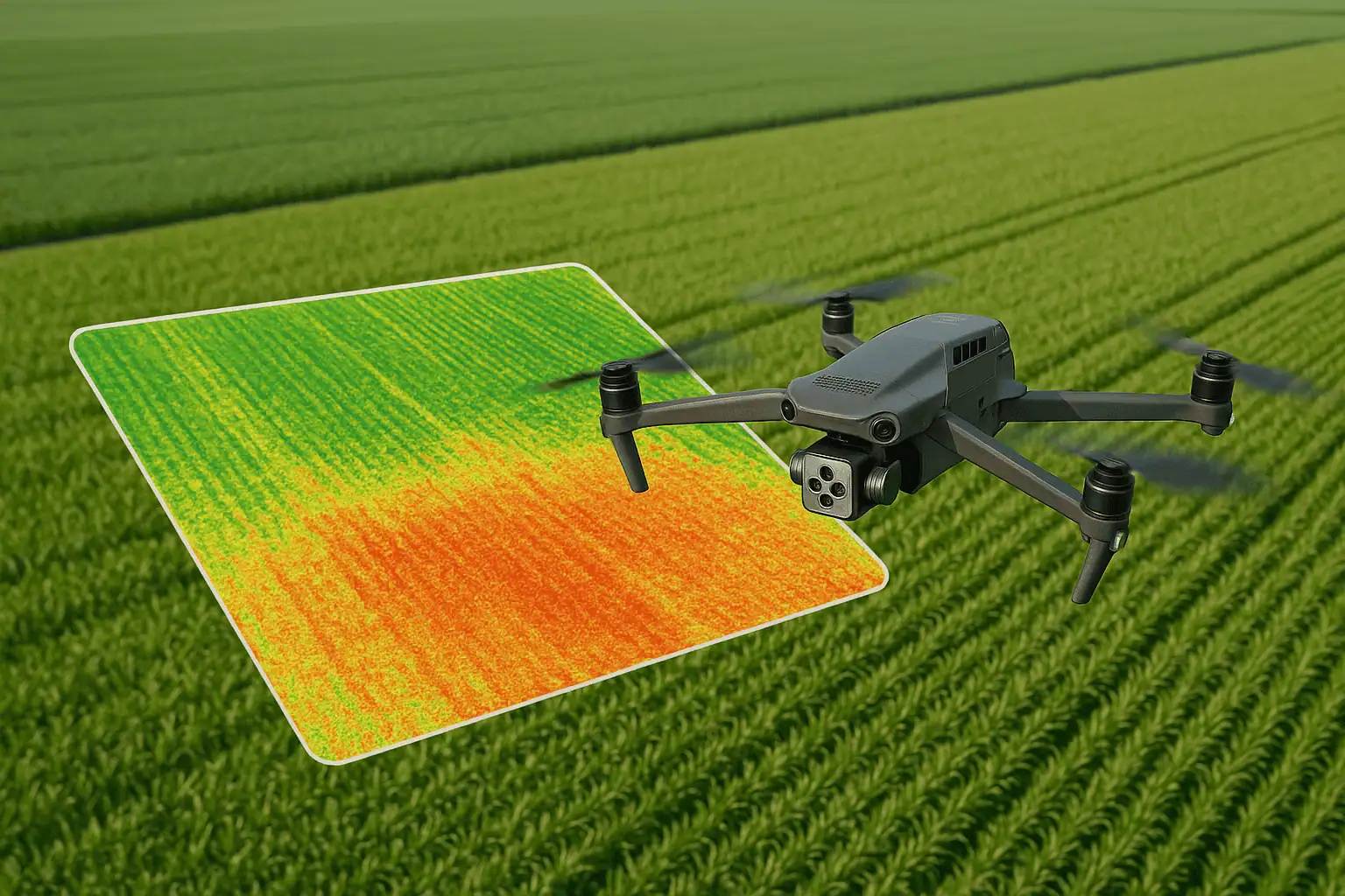 Agricoltura di precisione: Metashape e droni multispettrali per monitorare i raccolti