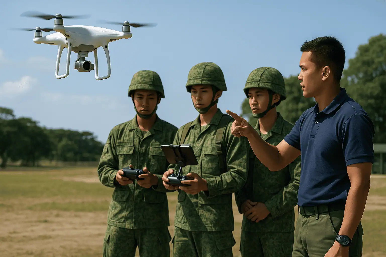 Singapore integra i droni nella formazione militare: addestramento per tutti i nuovi arruolati