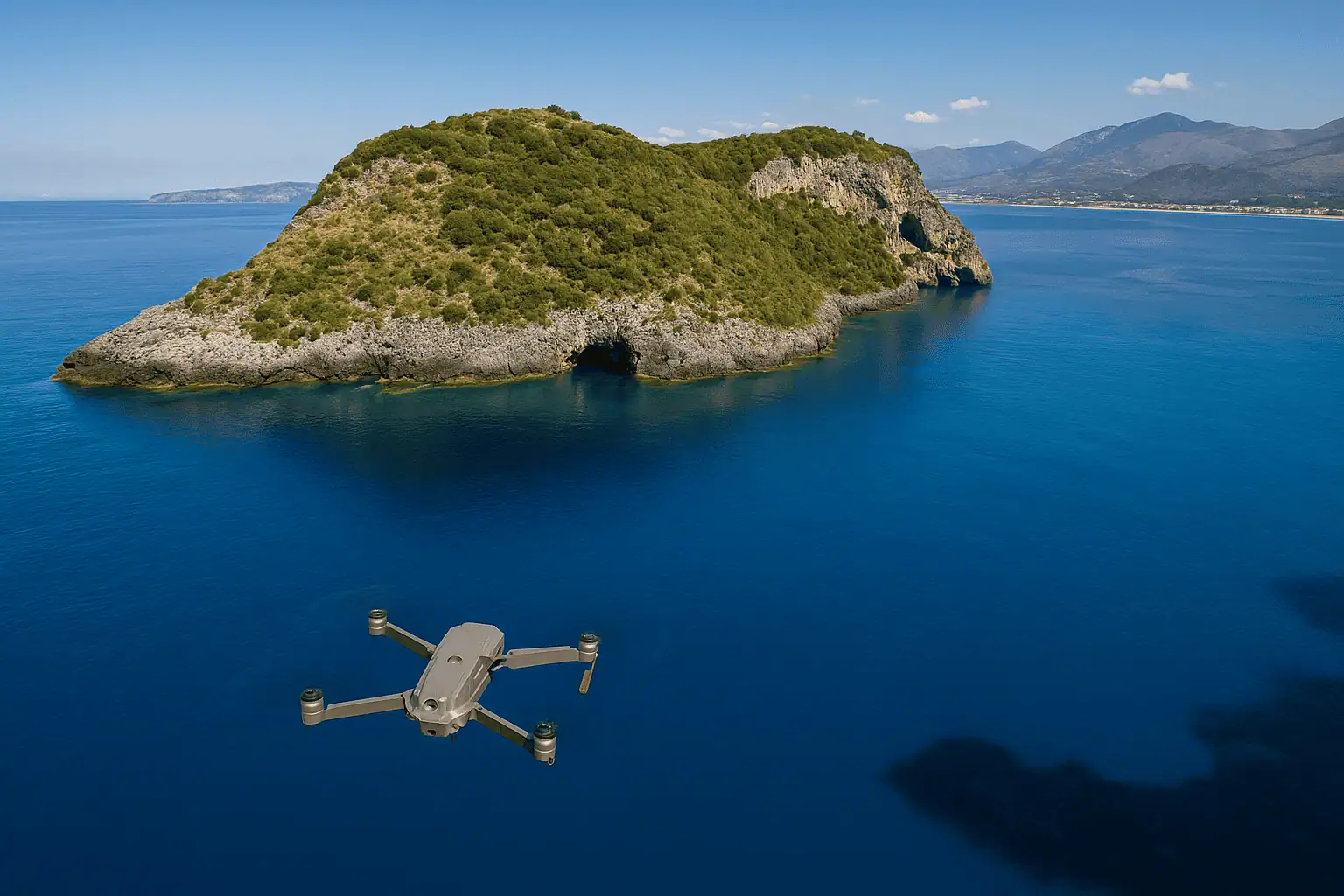 Monitoraggio con droni “Tolleranza Zero”: la tutela attiva dell’Isola di Dino