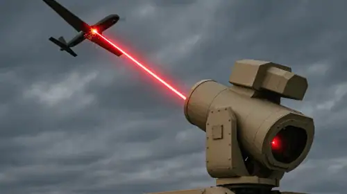 Laser anti-drone EOS da 100 kW: l’Australia firma contratto da 71 milioni di euro