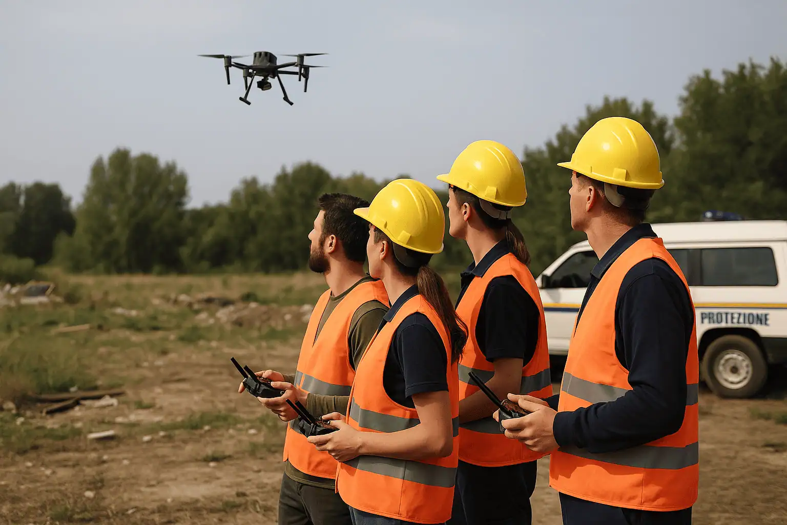 Esercitazione Nazionale Rescue Drones Network 2025 a Campogalliano: droni al servizio della sicurezza e del soccorso