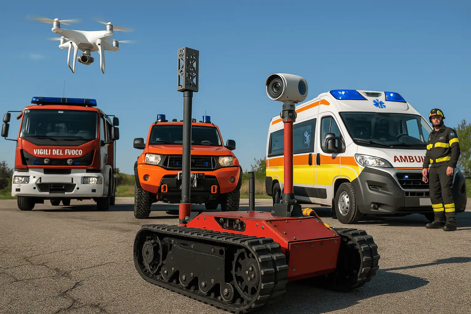 REAS 2025: droni e tecnologie innovative al centro del Salone Internazionale dell’Emergenza