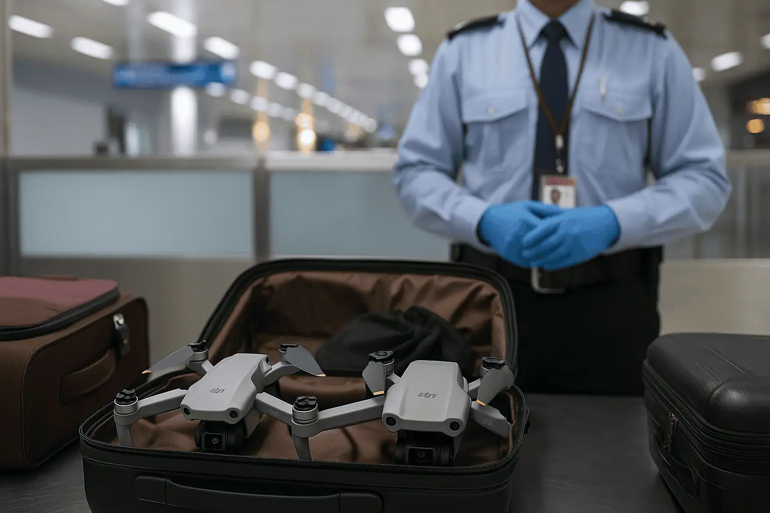 Sequestro all’aeroporto di Coimbatore: droni DJI tra le merci confiscate