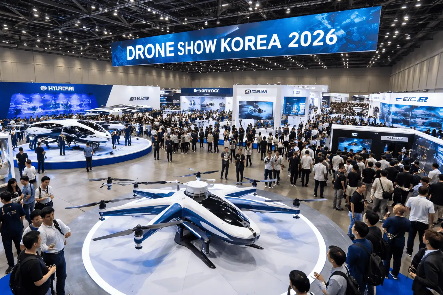 Drone Show Korea 2026 a Busan: droni con Intelligenza Artificiale e mobilità aerea al centro dell’innovazione