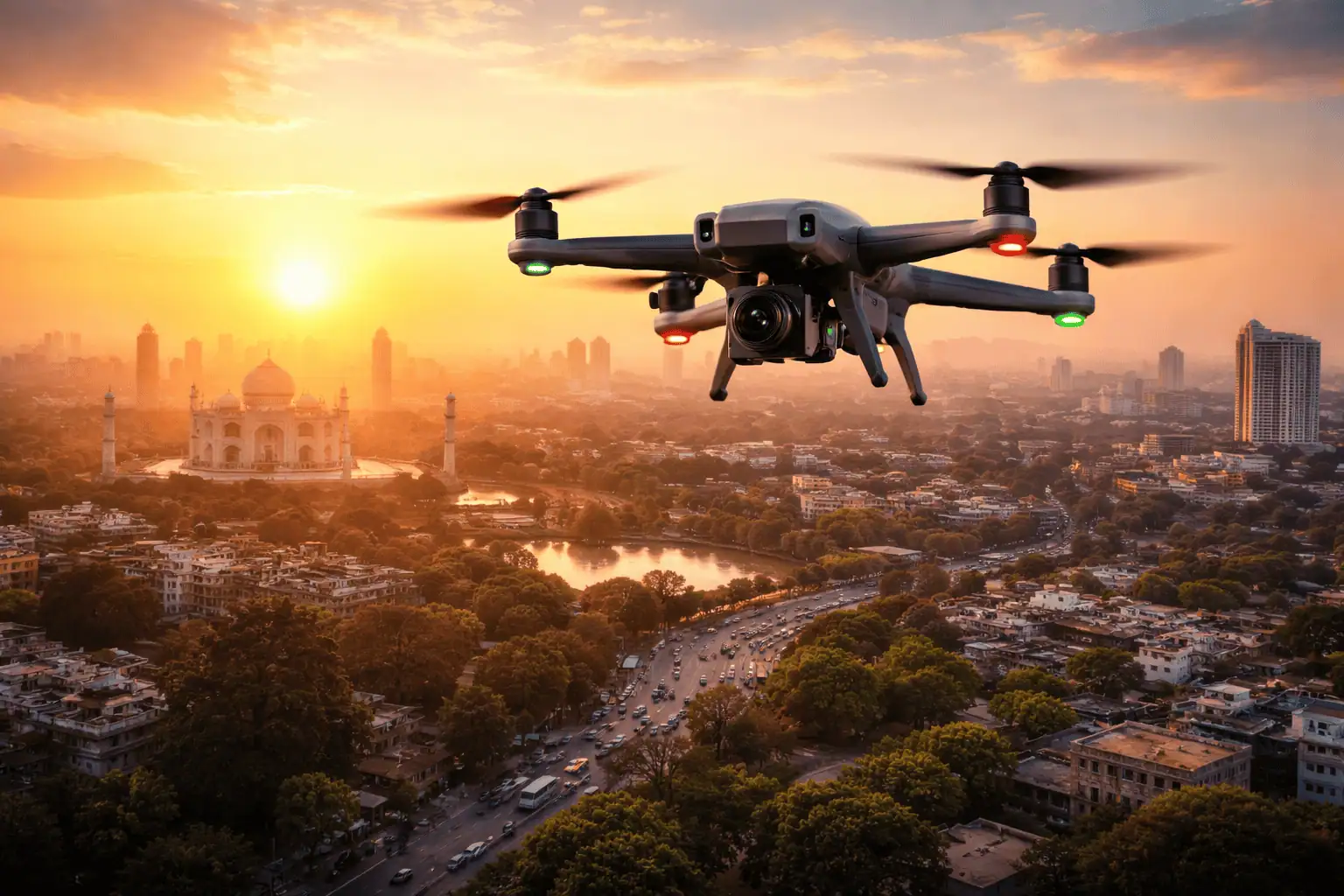 Ecosistema droni in India: oltre 38.500 UAV registrati e quasi 40.000 piloti certificati, boom del mercato