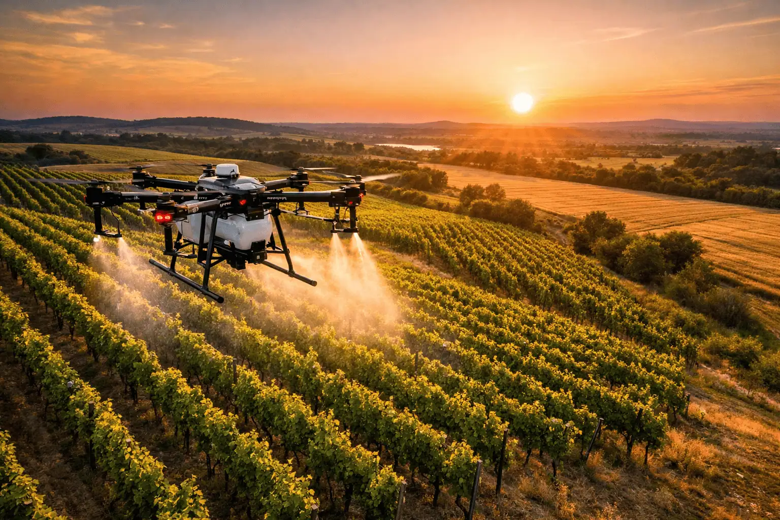 Droni agricoli e fitofarmaci: perché in Italia l’irrorazione con UAV è ancora vietata (e cosa potrebbe cambiare presto)