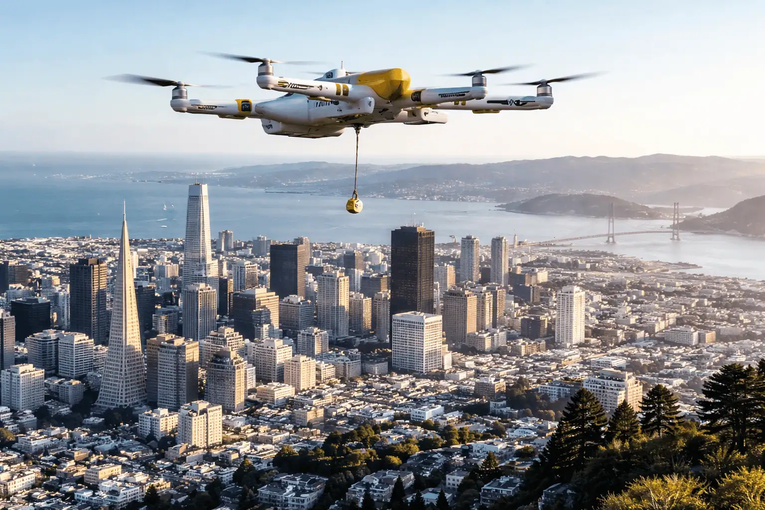 Wing espande le consegne con droni: la Bay Area è la prossima frontiera della logistica del futuro