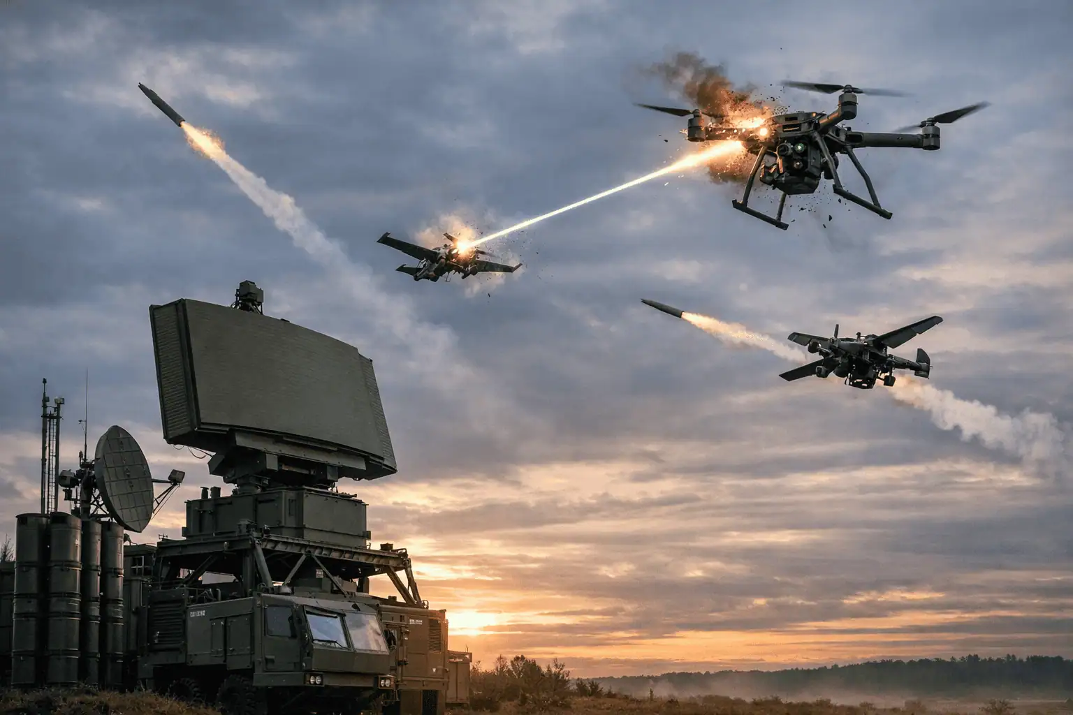 Scudo anti-drone europeo “San”: il progetto della Polonia per difendere l’Europa dalle nuove minacce aeree