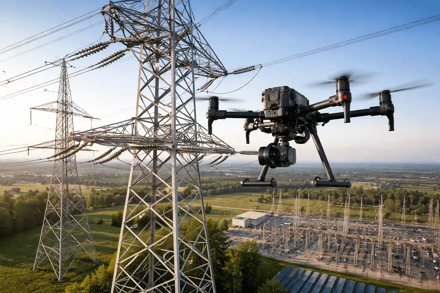 Ispezioni con droni nel settore energetico e delle telecomunicazioni: come stanno rivoluzionando la manutenzione delle infrastrutture