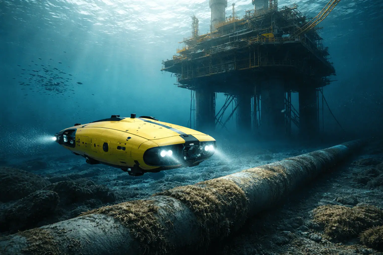 Il drone sottomarino FlatFish supera i test: rivoluzione per le ispezioni offshore