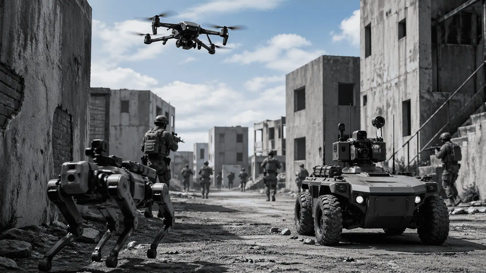 La Cina testa droni e cani robot in un’esercitazione di guerra urbana: come cambia il futuro dei conflitti