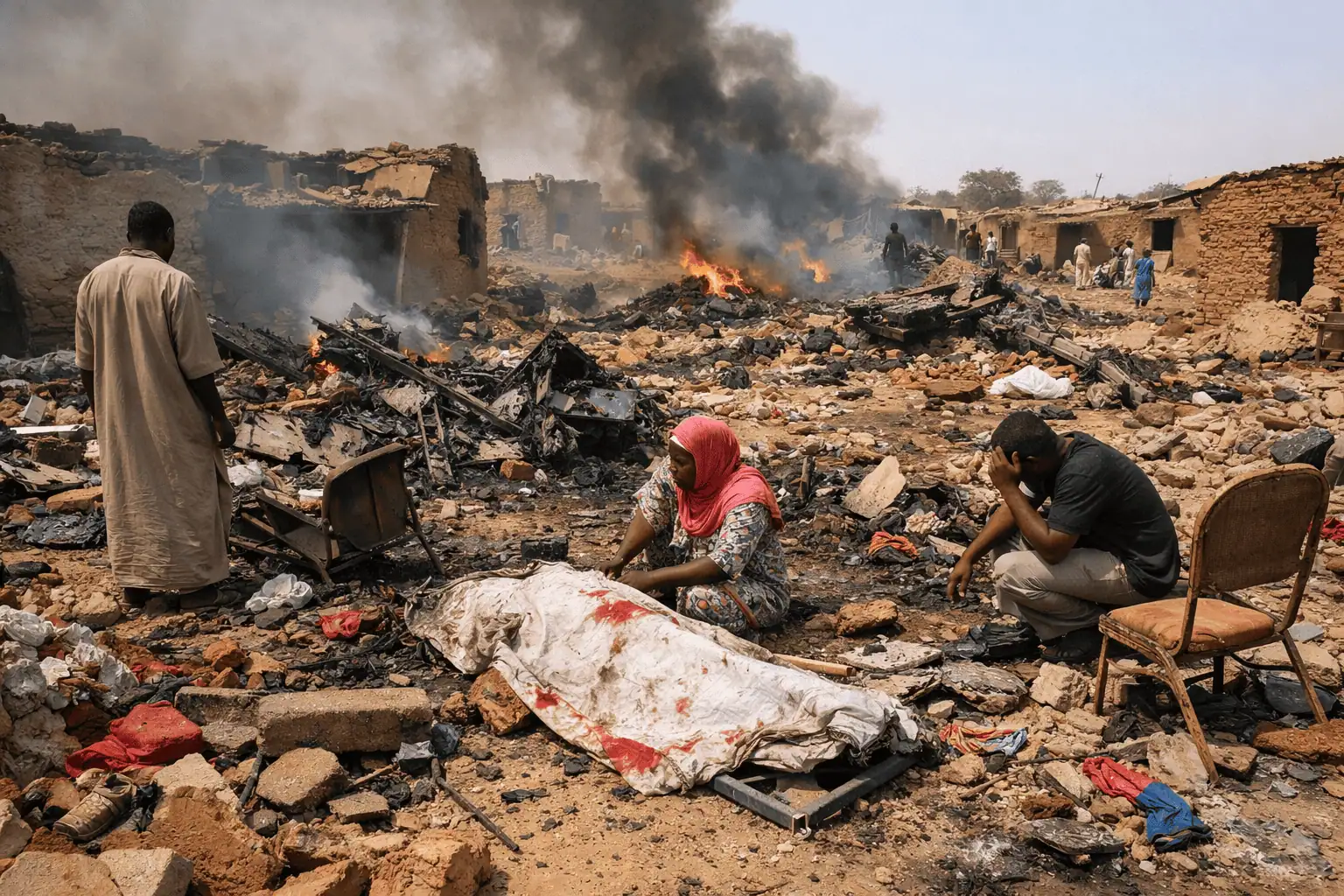 Attacco con droni in Darfur durante un matrimonio: almeno 30 morti tra i civili