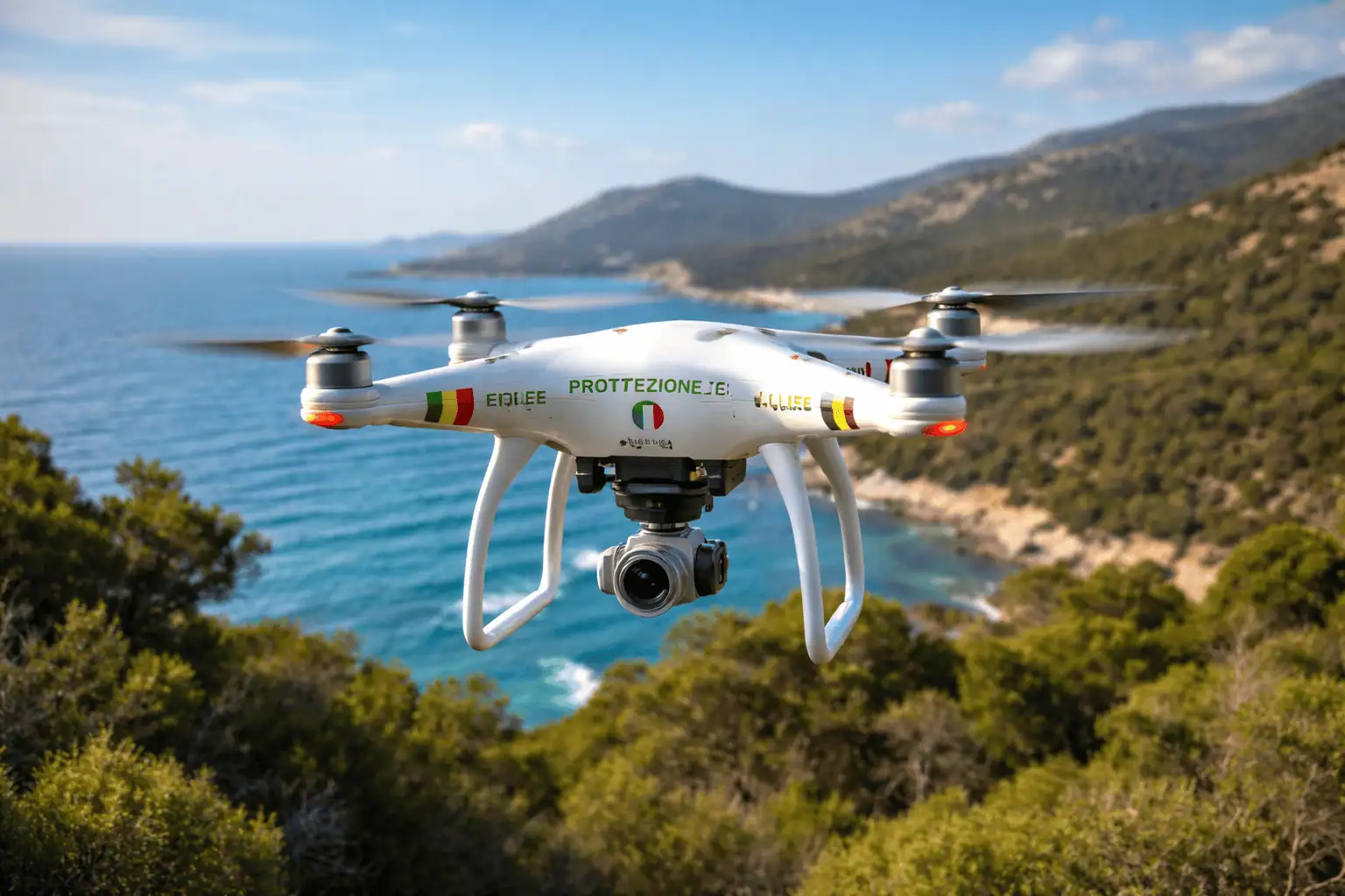 Droni e sistemi a pilotaggio remoto: dalla Protezione Civile alla rete operativa regionale in Sardegna