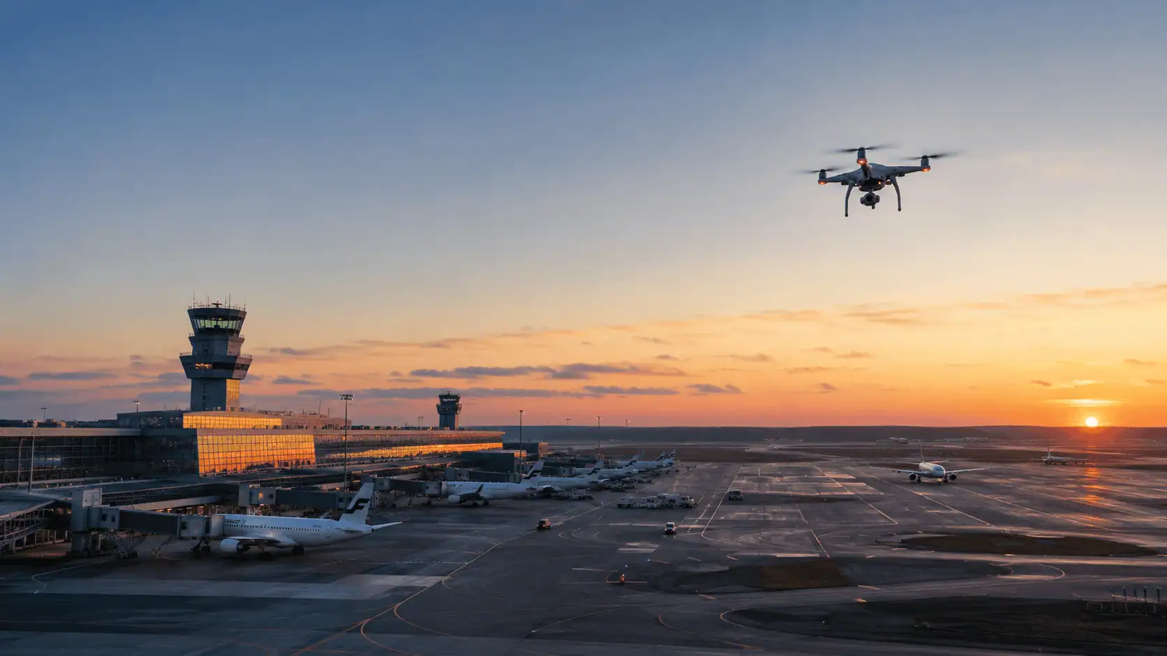 Drone nello spazio aereo finlandese: traffico sospeso all’aeroporto di Helsinki per tre ore