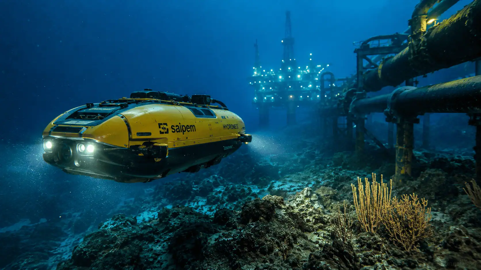 Droni sottomarini Saipem: dalla Norvegia al Brasile la rivoluzione della robotica negli oceani