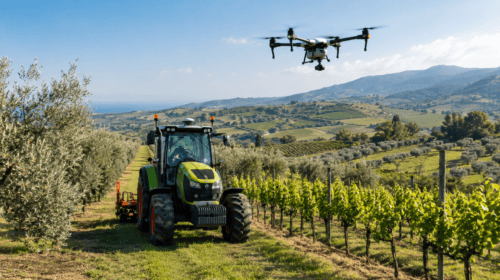 Agricoltura 4.0 in Calabria: bando da 25 milioni per droni, robot e nuovi macchinari