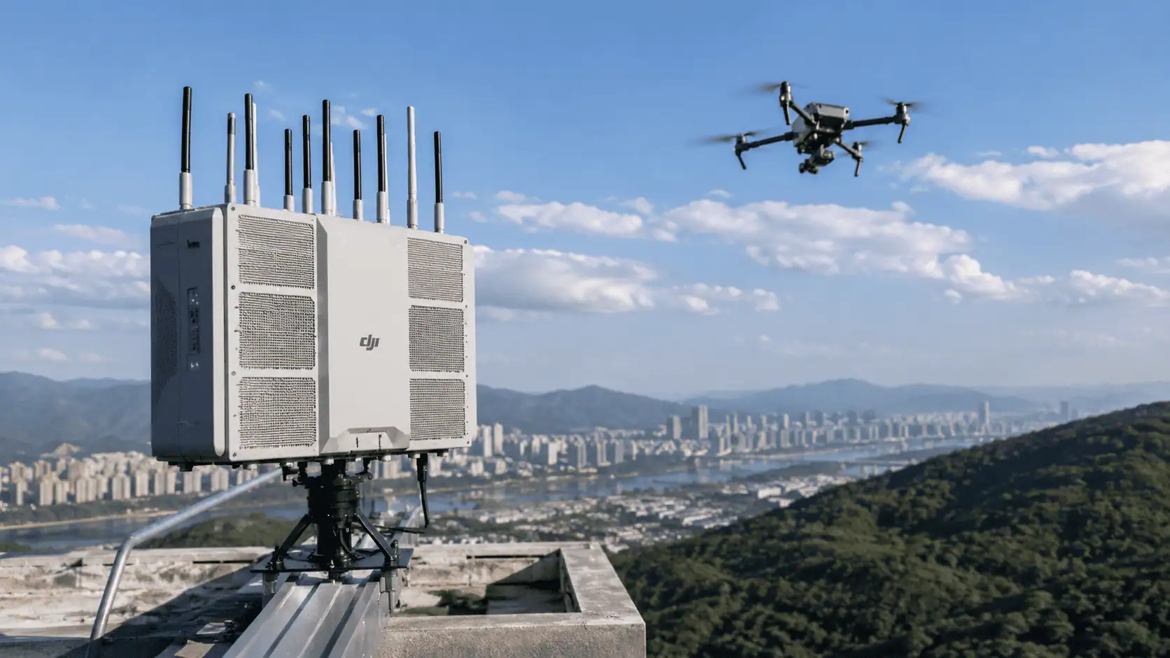 DJI presenta la nuova O4 Ground Station: segnale più potente e comunicazioni affidabili per i droni professionali