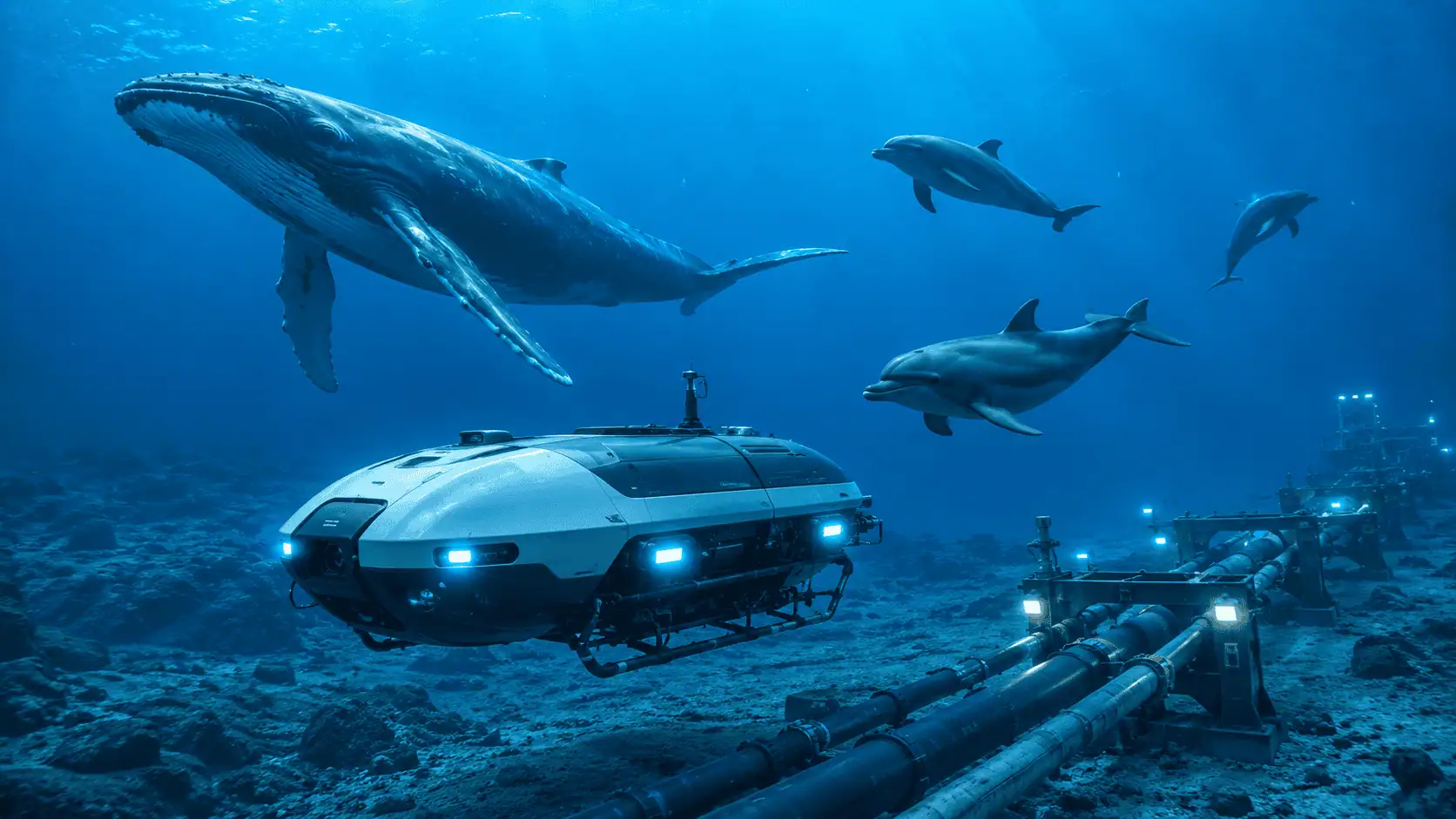 Droni sottomarini, il futuro passa dai versi di balene e delfini per evitare le intercettazioni