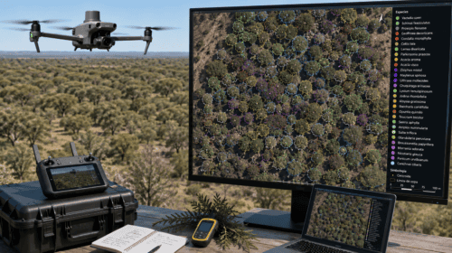 DJI Matrice 4E e software open-source: così sono state mappate 29 specie autoctone su 130 ettari