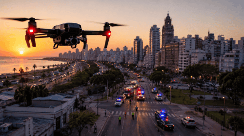 Droni autonomi intervengono prima della polizia: l'Uruguay rivoluziona la risposta alle emergenze