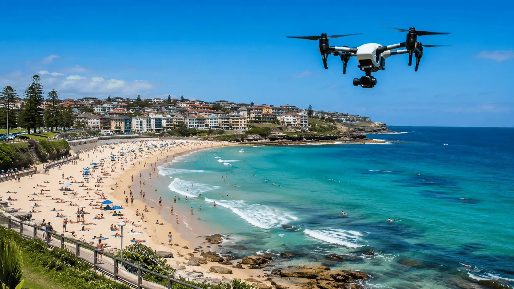 Sydney riapre Coogee Beach con droni e sorveglianza rafforzata dopo il recente attacco di squalo