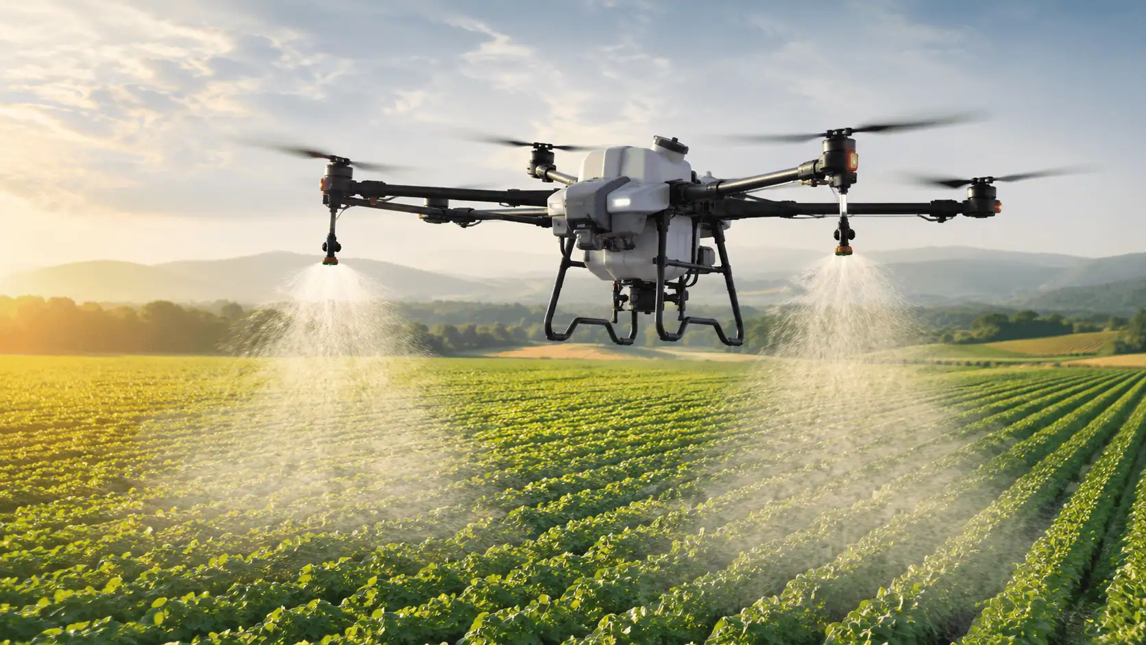 DJI presenta i nuovi droni agricoli Agras T55 e T100: più efficienza per l'agricoltura di precisione