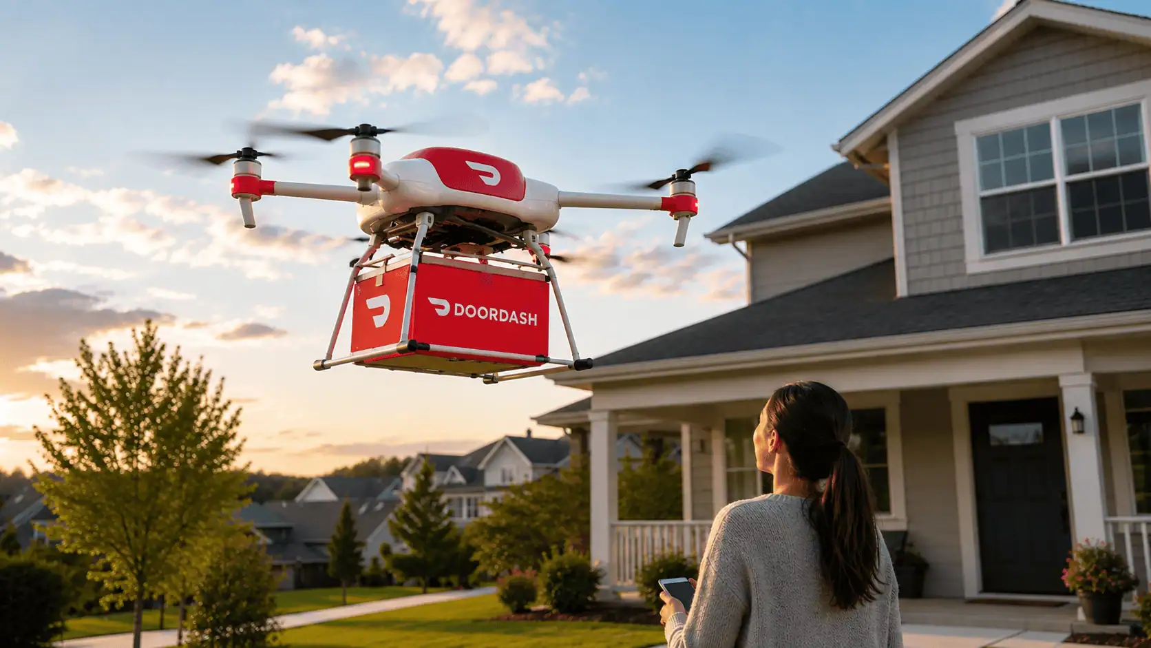 DoorDash ottiene la certificazione FAA Part 135: i droni entrano davvero nell'era delle consegne di massa