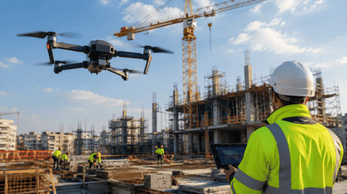 Droni intelligenti per ridurre gli incidenti sul lavoro: come l'intelligenza artificiale può salvare vite nei cantieri e negli impianti