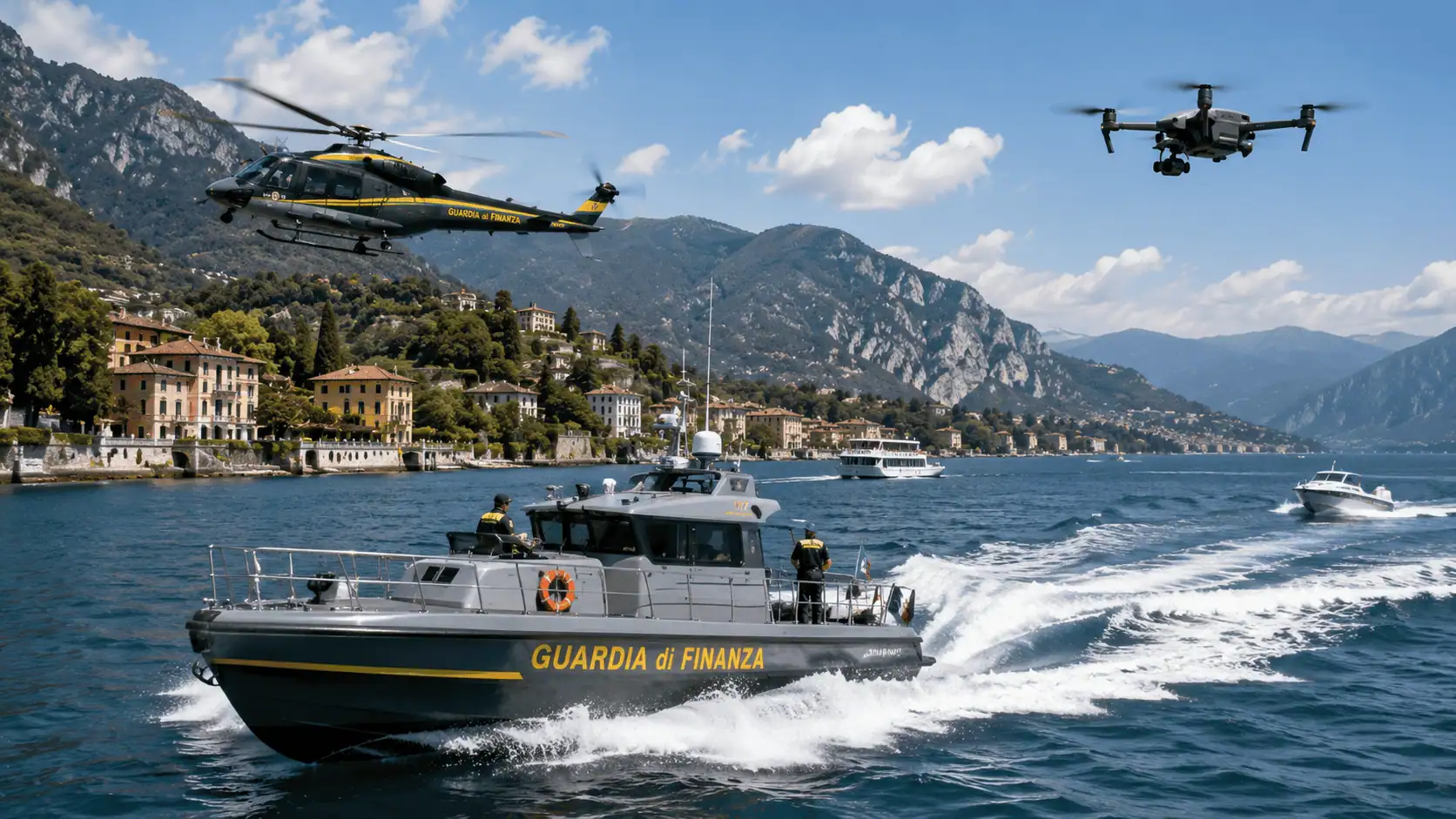 SecureLake 2026: droni, elicotteri e unità navali per garantire sicurezza e tutela ambientale sui laghi italiani