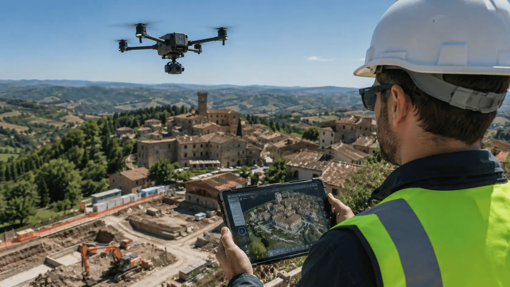 Droni e opere pubbliche: come la Toscana rivoluziona progettazione e gestione del territorio con i rilievi aerei