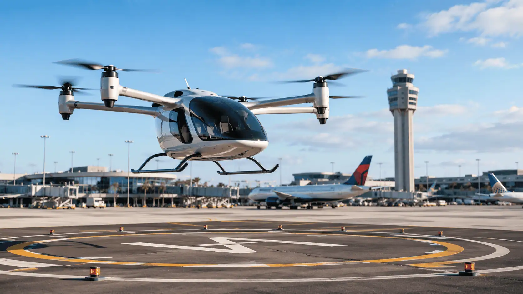 Orlando approva il primo vertistop per eVTOL: passo decisivo verso i taxi aerei elettrici