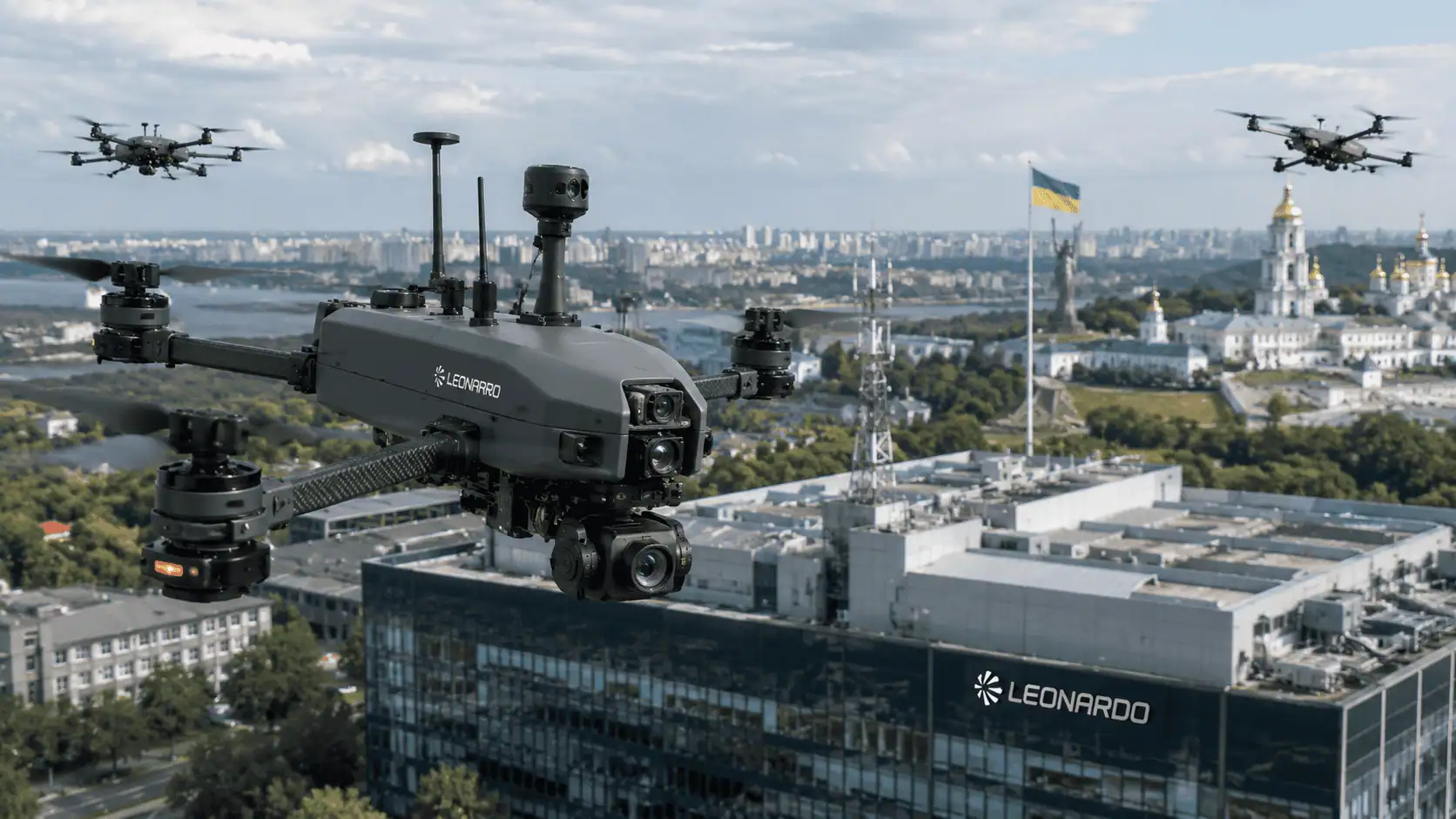 Leonardo in Ucraina: droni, elettronica e innovazione al centro della nuova strategia