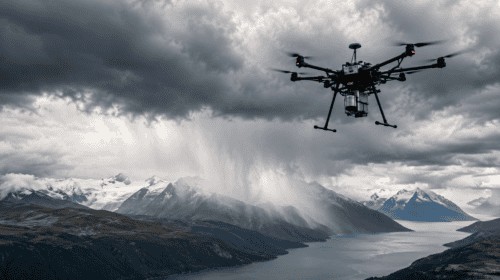 Droni e pioggia in Alaska: il cloud seeding punta a produrre nuova acqua