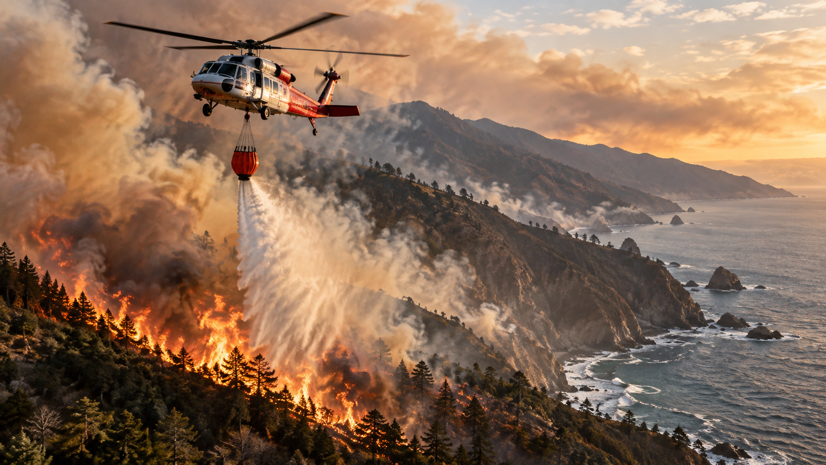 Droni non autorizzati costringono gli aerei antincendio a cambiare rotta durante il Timber Fire in California
