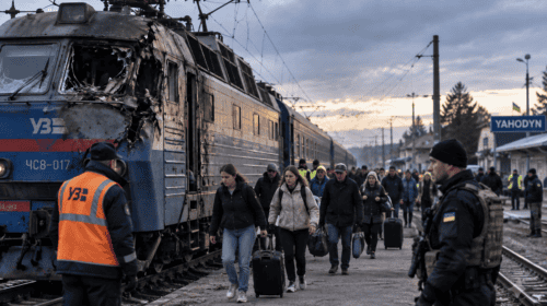 Treno colpito da un drone vicino alla Polonia: paura al confine tra Ucraina e Nato