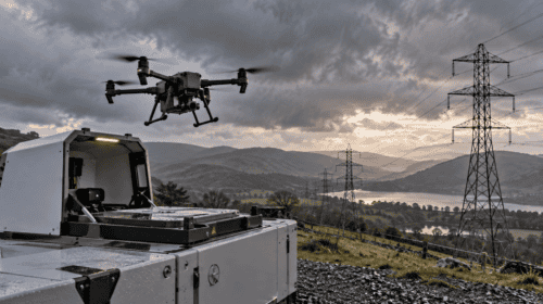 Droni autonomi contro i guasti alla rete elettrica: il nuovo progetto nel Regno Unito
